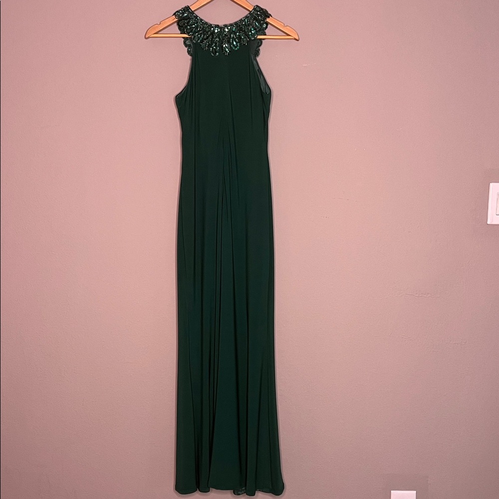 Cache Emerald Green Cocktail Dress 🍸 Size 4 - Picture 2 of 3